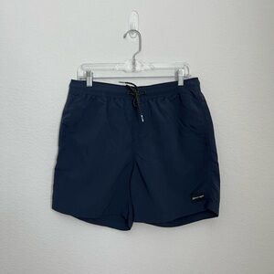 Quiksilver Navy Blue Men’s Swim Trunks Shorts Sz L